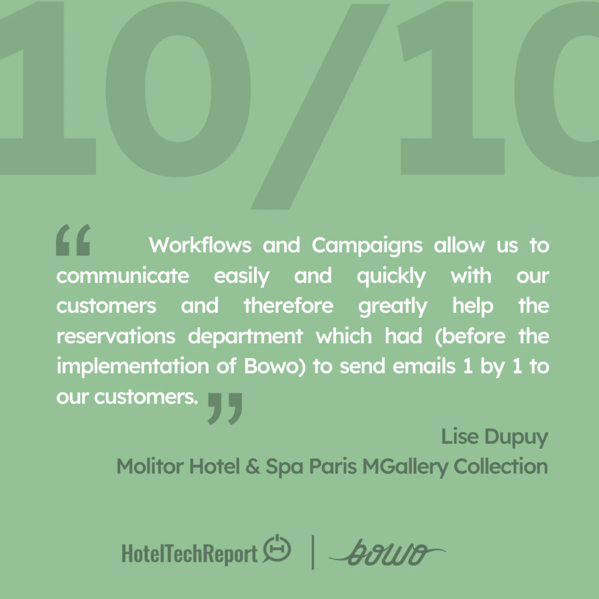 Bowo • Accueillir des clients