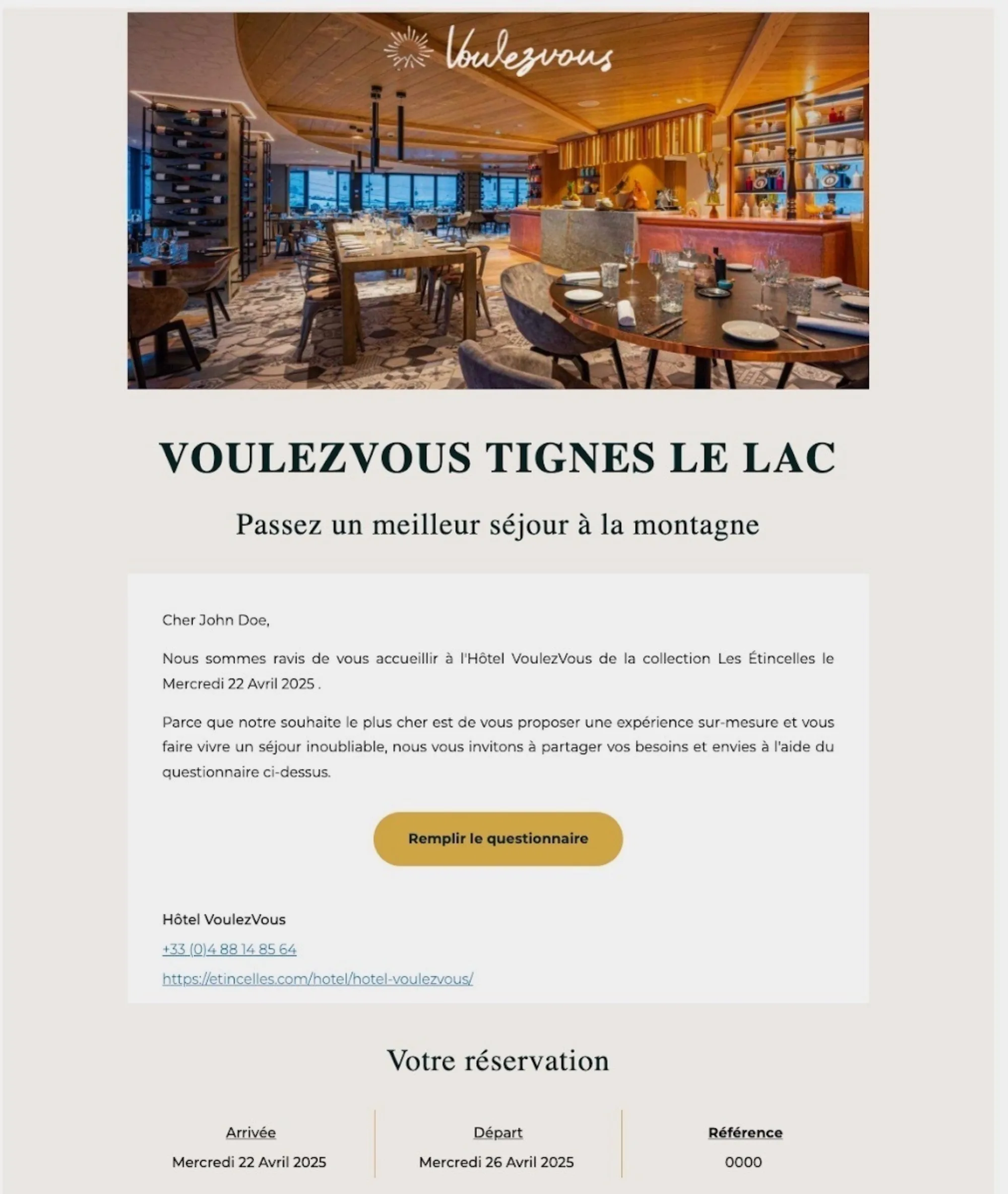 Bowo • Hotel amenities accueil