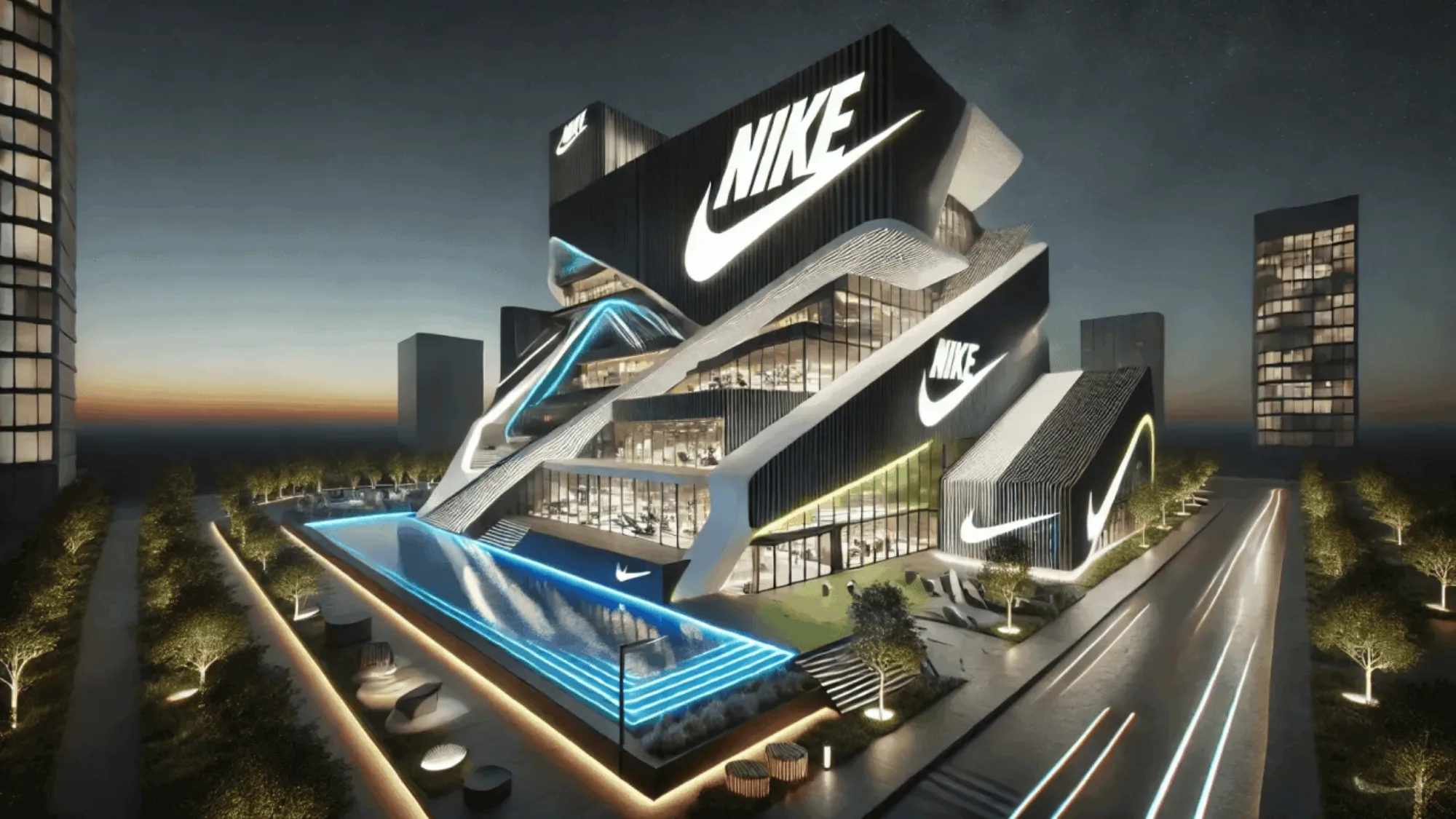 Bowo • Branding hotel Nike vs Hyatt 1