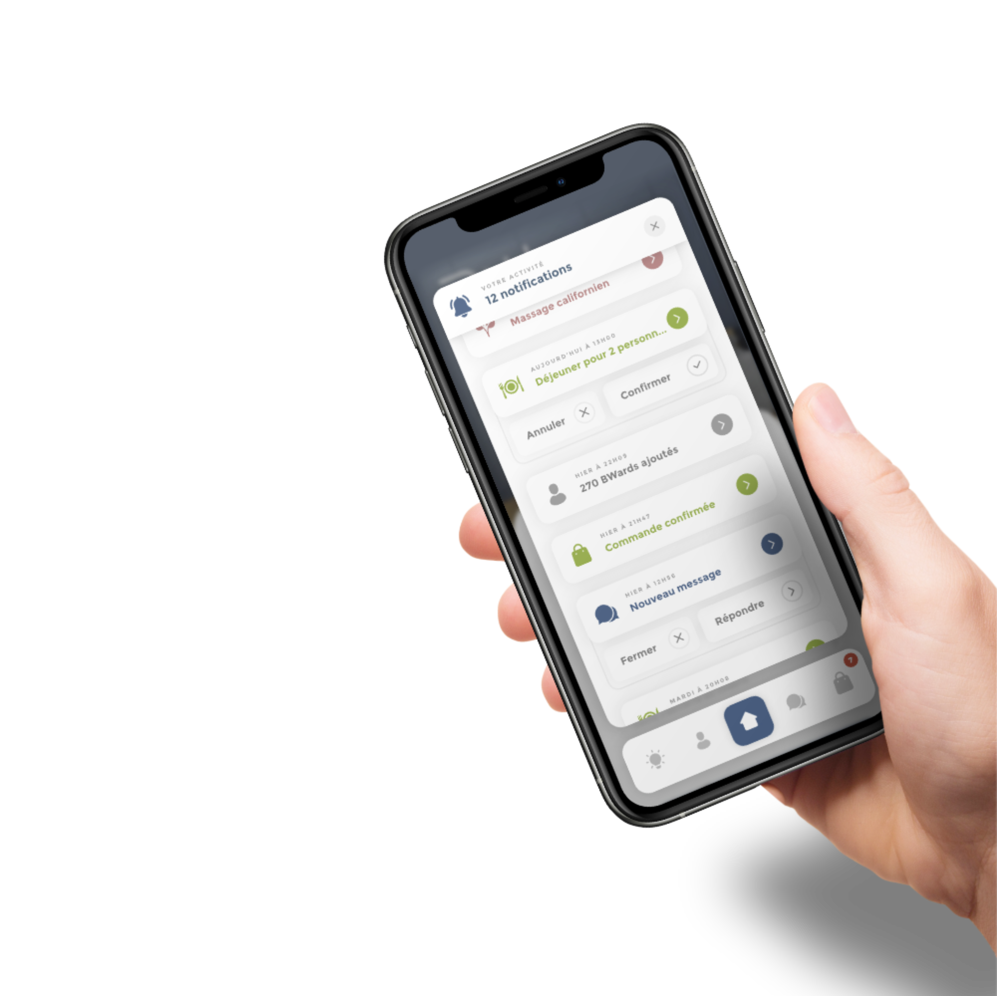Bowo • Dashboard Tracking Notifications Média