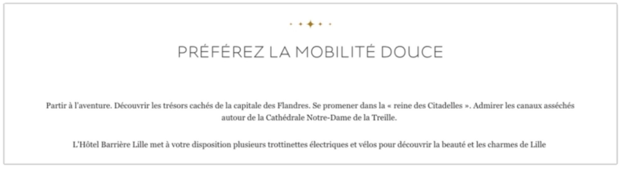 Bowo • Hotel Barrière mobilité douce
