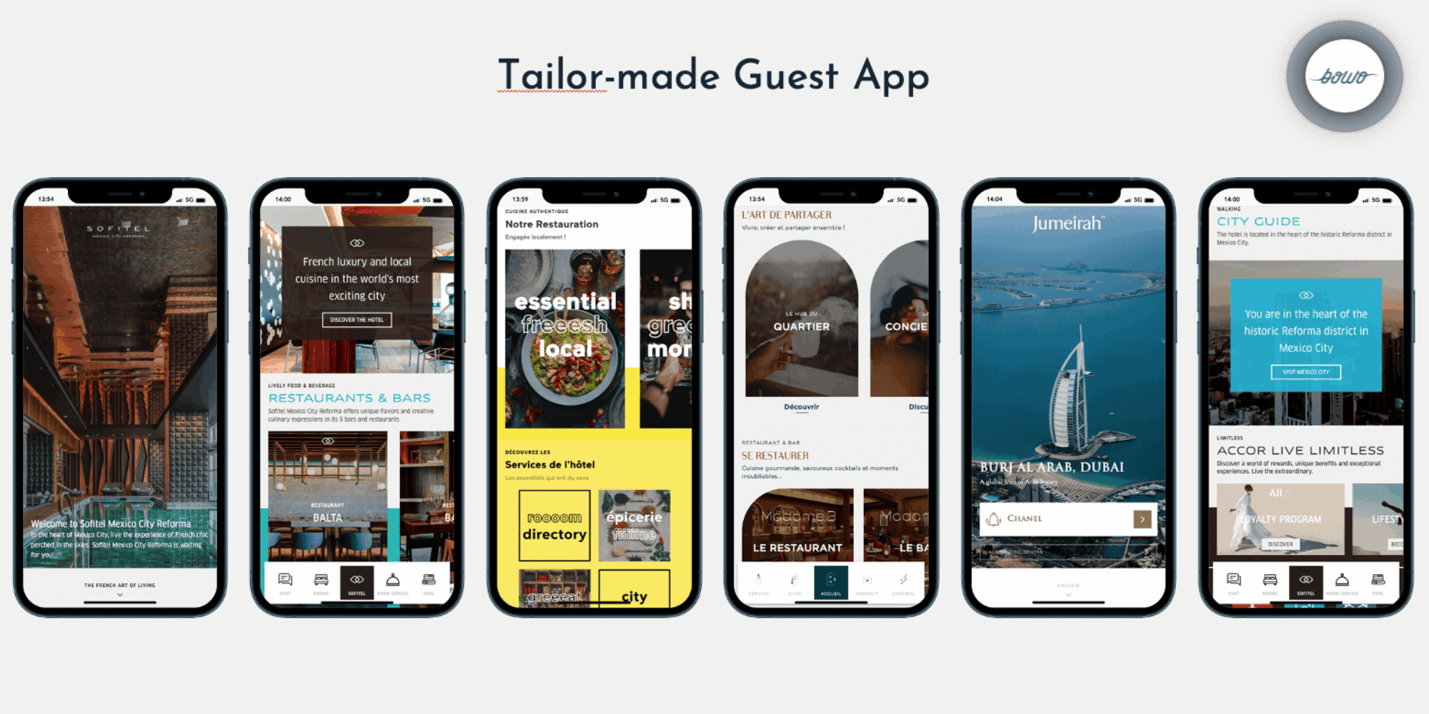 Bowo • Tailor made Guest App 1